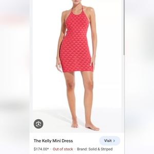 Solid&striped mini dress